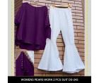 Womens Pears Work 2 Pcs Suit DS-243